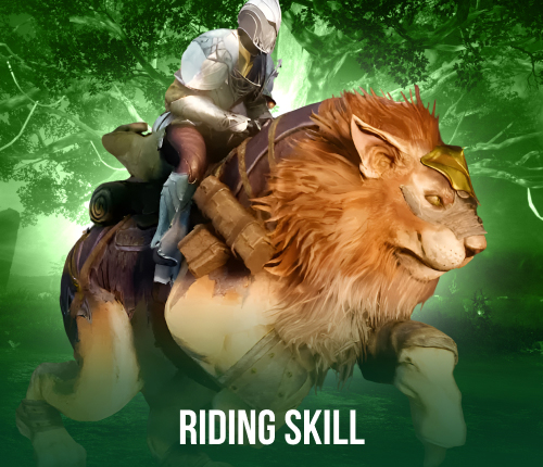 RIDING SKILL 1-250 LEVELING